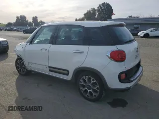 2014 FIAT 500L Trekking with VIN ZFBCFADH3EZ009542, listed as a Copart auction lot 45659025 with 46,370 mi miles and Salvage Title. Bid and sale history available at carsss.com. Image 2.