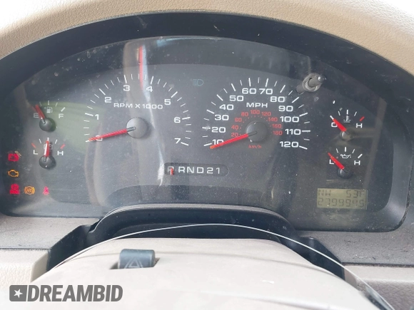 2005 Ford F-150 XLT with VIN 1FTRW12W35KE95996, listed as a IAAI auction lot 41576391 with 279,994 mi miles. Bid and sale history available at carsss.com. Image 7.