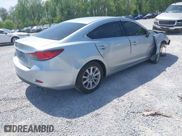 2016 Mazda 6 i Sport with VIN JM1GJ1U53G1406818, listed as a IAAI auction lot 41987697 with 160,508 mi miles and . Bid and sale history available at DreamBid. Image 4.