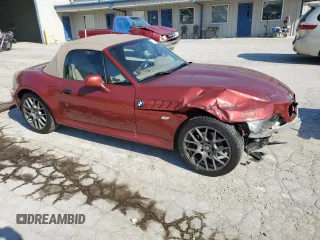 2000 BMW Z3 2.5L with VIN WBACH9348YLF90791, listed as a Copart auction lot 60079894 with 28,043 mi miles and Salvage Title. Bid and sale history available at carsss.com. Image 4.