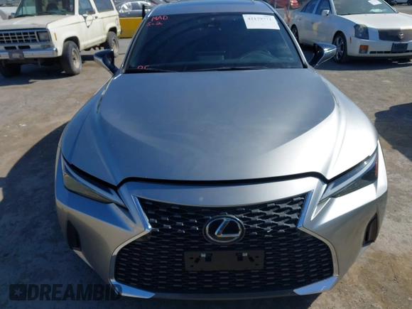 2021 Lexus IS 300 with VIN JTHCA1D24M5115848, listed as a IAAI auction lot 42179771 with 47,670 mi miles and . Bid and sale history available at DreamBid. Image 12.