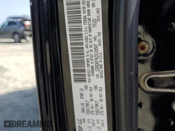 2012 Ram 1500 ST with VIN 1C6RD6FP6CS169507, listed as a Copart auction lot 53720085 with 231,822 mi miles and Salvage title. Bid and sale history available at DreamBid. Image 12.