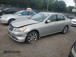 2007 Infiniti M x with VIN JNKAY01F17M455196, listed as a Copart auction lot 62680705 with Not provided miles and Salvage title. Bid and sale history available at DreamBid. Image 1.