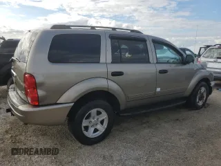 2004 Dodge Durango SLT with VIN 1D4HB48D24F168367, listed as a Copart auction lot 74905014 with 180,653 mi miles and Salvage title. Bid and sale history available at DreamBid. Image 3.