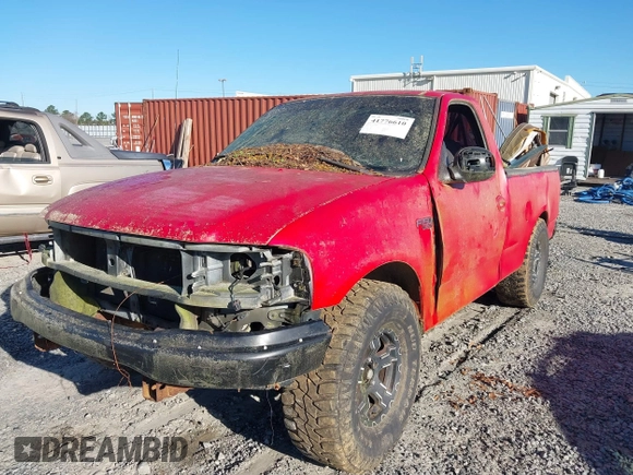 2002 Ford F-150 XL with VIN 1FTRF172X2KA04955, listed as a IAAI auction lot 41776610 with 1 mi miles. Bid and sale history available at carsss.com. Image 6.