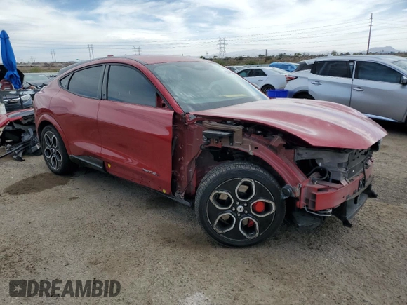 2021 Ford Mustang Mach-E GT z VIN 3FMTK4SE3MME00253, wystawiony jako Copart lot #56948925 z przebiegiem 57 871 mil mil oraz Szkoda całkowita • Salvage title. Historia ofert i sprzedaży dostępna na DreamBid. Obrazek 4.