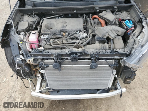 2023 Toyota RAV4 Hybrid XLE Premium with VIN 2T3BWRFVXPW159905, listed as a Copart auction lot 54677155 with 68,268 mi miles and Salvage title. Bid and sale history available at DreamBid. Image 12.