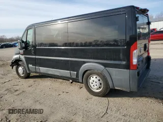 2017 Ram ProMaster Cargo with VIN 3C6TRVAG6HE548011, listed as a Copart auction lot 44714965 with 46,939 mi miles and Salvage Title. Bid and sale history available at DreamBid. Image 2.