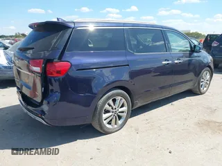 2018 Kia Sedona SX-L with VIN KNDME5C13J6376291, listed as a IAAI auction lot 40391638 with 109,077 mi miles and . Bid and sale history available at carsss.com. Image 4.