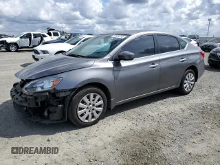 2019 Nissan Sentra S with VIN 3N1AB7AP3KY236382, listed as a Copart auction lot 50980355 with 48,479 mi miles and Salvage Title. Bid and sale history available at carsss.com. Image 1.