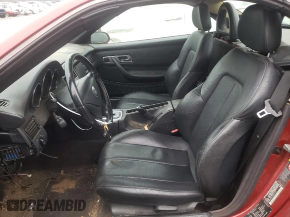 2003 Mercedes-Benz SLK 230 Kompressor with VIN WDBKK49F03F285140, listed as a Copart auction lot 80080364 with 99,769 mi miles and Salvage title. Bid and sale history available at DreamBid. Image 7.