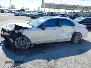 2017 Mercedes-Benz S 550 with VIN WDDUG8CB0HA322948, listed as a IAAI auction lot 41651423 with Not Provided miles and . Bid and sale history available at carsss.com. Image 13.