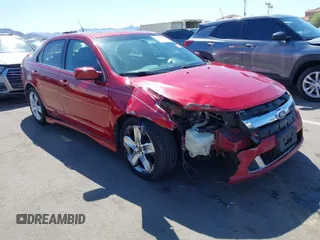 2010 Ford Fusion SPORT with VIN 3FAHP0KC4AR116752, listed as a IAAI auction lot 41839478 with 144,707 mi miles. Bid and sale history available at carsss.com. Image 1.