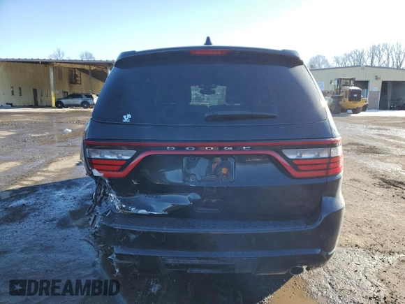 2020 Dodge Durango R/T with VIN 1C4SDJCT7LC187880, listed as a Copart auction lot 46161175 with 72,460 mi miles and Salvage title. Bid and sale history available at DreamBid. Image 6.