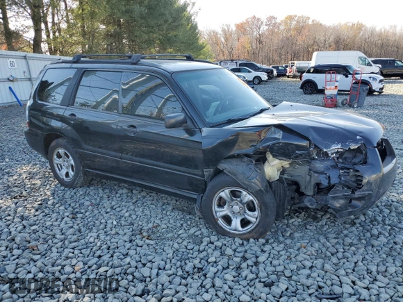2007 Subaru Forester X with VIN JF1SG63657H712867, listed as a Copart auction lot 81040504 with 199,673 mi miles and Salvage Title. Bid and sale history available at carsss.com. Image 4.
