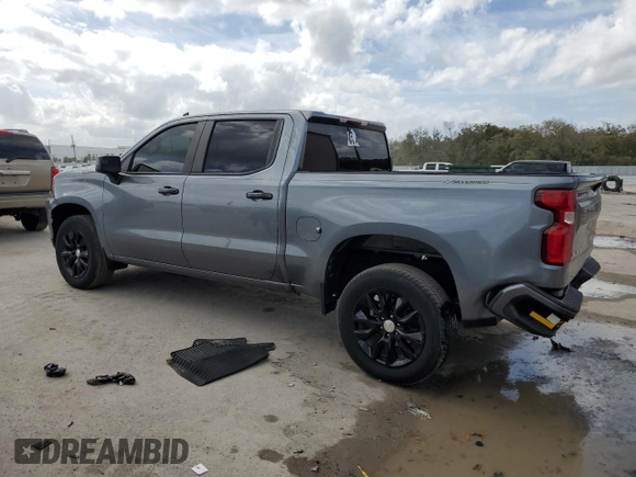 2020 Chevrolet Silverado 1500 Custom with VIN 3GCPWBEH2LG352049, listed as a Copart auction lot 47804815 with 99,342 mi miles and Salvage Title. Bid and sale history available at carsss.com. Image 2.