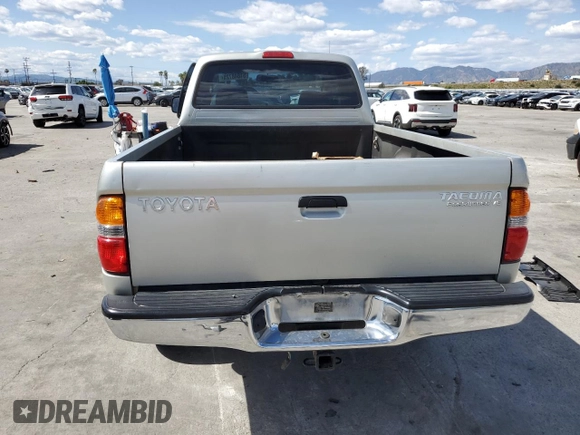 2003 Toyota Tacoma PreRunner with VIN 5TESN92N03Z180995, listed as a Copart auction lot 51848725 with 166,690 mi miles and Salvage Title. Bid and sale history available at carsss.com. Image 6.