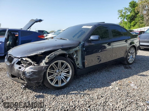 2007 BMW 5 Series 550i with VIN WBANB53587CP08507, listed as a Copart auction lot 51132315 with 119,841 mi miles and Salvage Title. Bid and sale history available at DreamBid. Image 1.