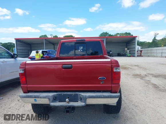 2003 Ford Ranger XL Fleet with VIN 1FTYR44V43PB45754, listed as a IAAI auction lot 42024503 with 196,361 mi miles. Bid and sale history available at carsss.com. Image 16.