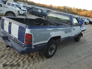 1995 Dodge Ram 1500 Work Special with VIN 1B7HC16XXSS267691, listed as a Copart auction lot 76927954 with 188,264 mi miles and Salvage Title. Bid and sale history available at carsss.com. Image 3.