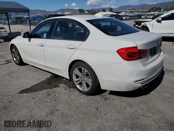 2016 BMW 3 Series 328i with VIN WBA8E9C55GK644654, listed as a Copart auction lot 48435345 with 185,277 mi miles and Salvage Title. Bid and sale history available at DreamBid. Image 2.