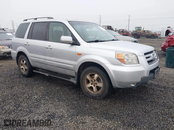 2007 Honda Pilot EX with VIN 2HKYF184X7H511937, listed as a IAAI auction lot 40992172 with 250,940 mi miles. Bid and sale history available at carsss.com. Image 1.