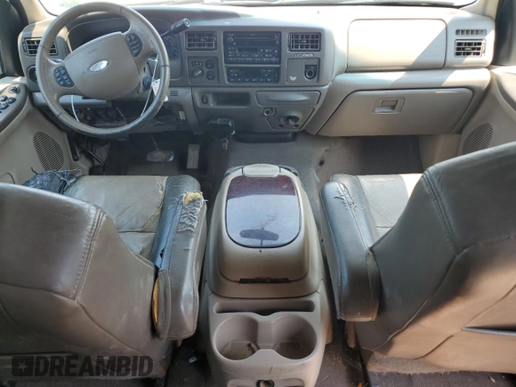 2003 Ford Excursion Eddie Bauer z VIN 1FMNU45SX3EC96238, wystawiony jako Copart lot #66727384 z przebiegiem Nie podano mil oraz Szkoda całkowita • Salvage title. Historia ofert i sprzedaży dostępna na DreamBid. Obrazek 8.