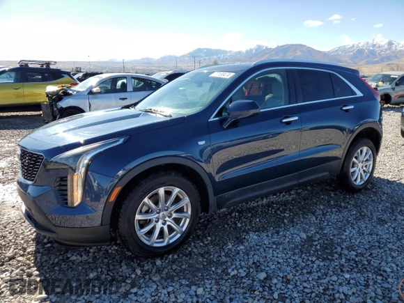 2019 Cadillac XT4 AWD Luxury with VIN 1GYFZBR49KF159269, listed as a Copart auction lot 77130474 with 35,883 mi miles and Salvage Title. Bid and sale history available at carsss.com. Image 1.