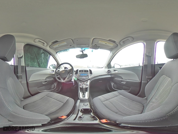 2014 Chevrolet Sonic LT with VIN 1G1JC5SHXE4143722, listed as a Copart auction lot 50823675 with 77,985 mi miles and Salvage Title. Bid and sale history available at carsss.com. Image 14.