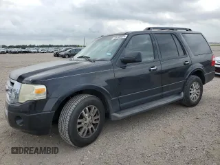 2011 Ford Expedition XLT with VIN 1FMJU1H58BEF01170, listed as a Copart auction lot 55180025 with 99,677 mi miles and Salvage title. Bid and sale history available at DreamBid. Image 1.