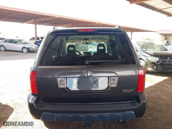2003 Honda Pilot EX with VIN 2HKYF185X3H528255, listed as a IAAI auction lot 41686159 with 261,283 mi miles. Bid and sale history available at carsss.com. Image 16.