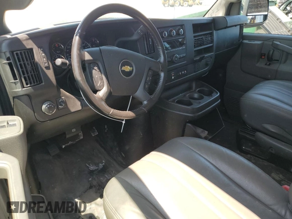 2020 Chevrolet Express Cargo Van with VIN 1GCWGAFP4L1213175, listed as a Copart auction lot 52232035 with 107,999 mi miles and Non Repairable. Bid and sale history available at carsss.com. Image 8.