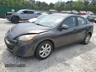 2010 Mazda Mazda3 i Touring with VIN JM1BL1SF5A1241636, listed as a Copart auction lot 52624185 with 96,466 mi miles and Salvage Title. Bid and sale history available at carsss.com. Image 1.