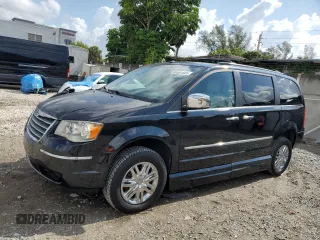 2010 Chrysler Town & Country Limited z VIN 2A4RR7DX0AR387518, wystawiony jako Copart lot #55501025 z przebiegiem 87 823 mil mil oraz Szkoda całkowita • Salvage title. Historia ofert i sprzedaży dostępna na DreamBid. Obrazek 1.