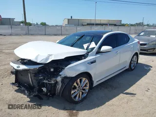2015 Kia Optima SXL Turbo with VIN 5XXGR4A63FG517492, listed as a IAAI auction lot 42022042 with 162,400 mi miles and . Bid and sale history available at DreamBid. Image 2.