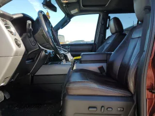 2017 Ford Expedition EL Platinum with VIN 1FMJK1MT7HEA52308, listed as a Copart auction lot 42376245 with 108,063 mi miles and Salvage Title. Bid and sale history available at carsss.com. Image 7.