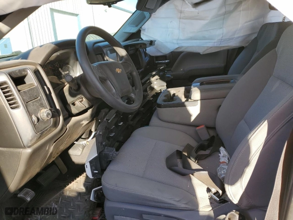 2019 Chevrolet Silverado 1500 LD Custom with VIN 2GCRCMECXK1211741, listed as a Copart auction lot 77419654 with 0 mi miles and Salvage Title. Bid and sale history available at carsss.com. Image 7.
