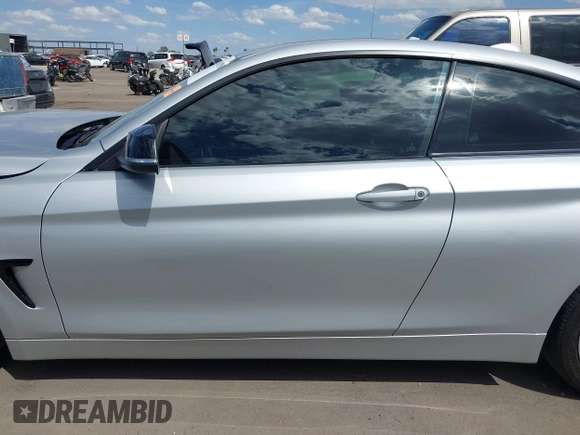 2015 BMW 4 Series 428i with VIN WBA3N7C54FK225045, listed as a IAAI auction lot 42042980 with 72,909 mi miles. Bid and sale history available at carsss.com. Image 14.