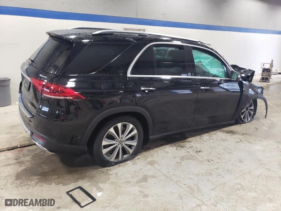 2020 Mercedes-Benz GLE with VIN 4JGFB4KB7LA035932, listed as a Copart auction lot 47731775 with NaN miles and Salvage Title. Bid and sale history available at carsss.com. Image 3.