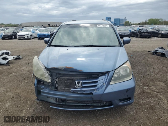 2009 Honda Odyssey EX с VIN 5FNRL38469B017794, выставлен на аукционе Copart как лот 55140995 с пробегом 196 776 миль миль и Чистый • Clean title. История ставок и продаж доступна на DreamBid. Изображение 5.