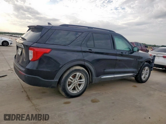 2022 Ford Explorer XLT with VIN 1FMSK7DH9NGB56494, listed as a Copart auction lot 64993835 with 88,145 mi miles and Clean title. Bid and sale history available at DreamBid. Image 3.