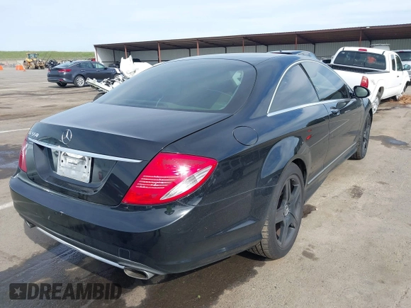 2008 Mercedes-Benz CL V8 with VIN WDDEJ71X38A014817, listed as a IAAI auction lot 41637116 with 150,424 mi miles. Bid and sale history available at carsss.com. Image 4.
