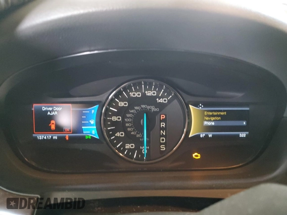 2014 Ford Edge Limited with VIN 2FMDK3KC3EBA04761, listed as a Copart auction lot 47325235 with 137,417 mi miles and Salvage Title. Bid and sale history available at carsss.com. Image 9.