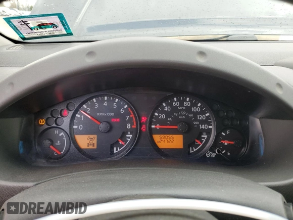 2010 Nissan Frontier SE with VIN 1N6AD0CWXAC448221, listed as a Copart auction lot 50592235 with 59,055 mi miles and Salvage title. Bid and sale history available at DreamBid. Image 9.