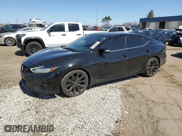 2023 Nissan Maxima SR with VIN 1N4AA6EV2PC507537, listed as a Copart auction lot 53750525 with 16,659 mi miles and Clean title. Bid and sale history available at DreamBid. Image 1.