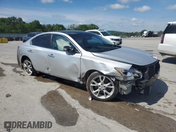 2012 Nissan Maxima SV with VIN 1N4AA5AP4CC856534, listed as a Copart auction lot 55179015 with 168,982 mi miles and Salvage title. Bid and sale history available at DreamBid. Image 4.