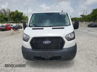 2023 Ford Transit Cargo with VIN 1FTBR1Y80PKA68280, listed as a Copart auction lot 60612605 with 39,016 mi miles and Salvage title. Bid and sale history available at DreamBid. Image 5.