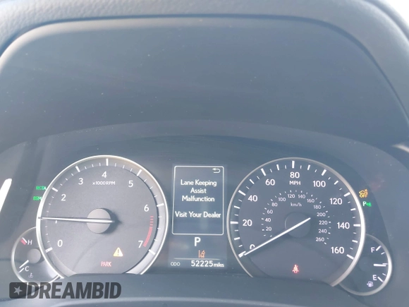 2019 Lexus RX with VIN 2T2ZZMCA9KC140948, listed as a IAAI auction lot 41840048 with 52,225 mi miles. Bid and sale history available at carsss.com. Image 7.
