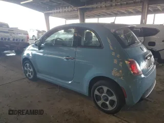2015 FIAT 500e with VIN 3C3CFFGE8FT749824, listed as a Copart auction lot 85192464 with 59,344 mi miles and Salvage Title. Bid and sale history available at carsss.com. Image 2.
