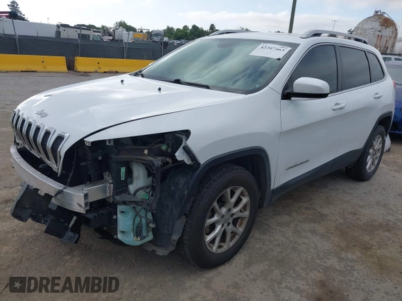 2017 Jeep Cherokee Latitude with VIN 1C4PJMCB4HW519173, listed as a IAAI auction lot 42207463 with 148,198 mi miles and . Bid and sale history available at DreamBid. Image 2.